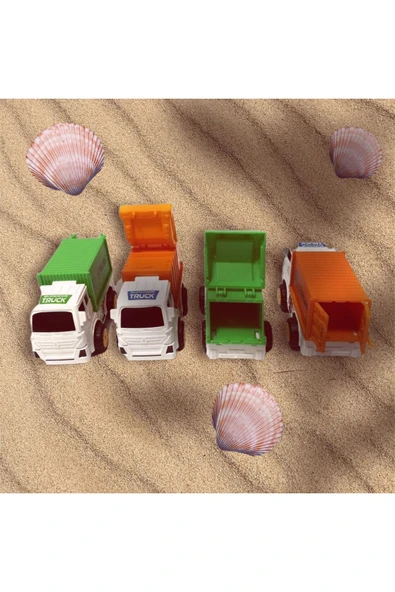 MR Store Sürtmeli Mekanizmalı Oyuncak Çöp Kamyonu ürün görseli