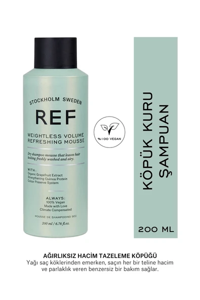 Ref Weightless Volume Refreshing Mousse 200 ml