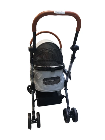 Tommy Evcil Hayvan Arabası 76,5x48x99cm Gri Max 15 Kg ürün görseli