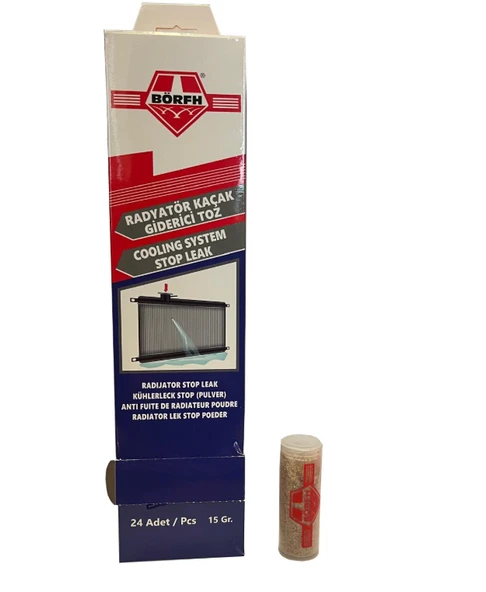 BÖRFH RADYATÖR KAÇAK GİDERİCİ TOZ (4 ADET)