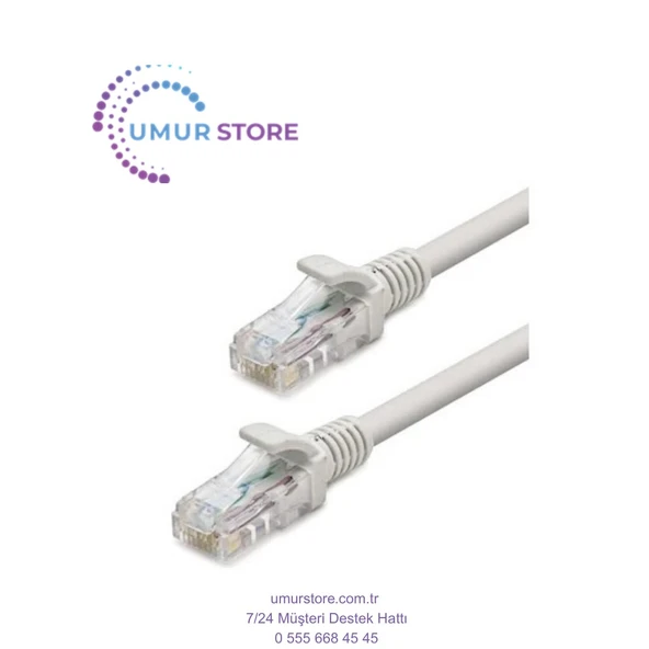 Ethernet Patch Kablo Cat 5 1 Metre ürün görseli 1