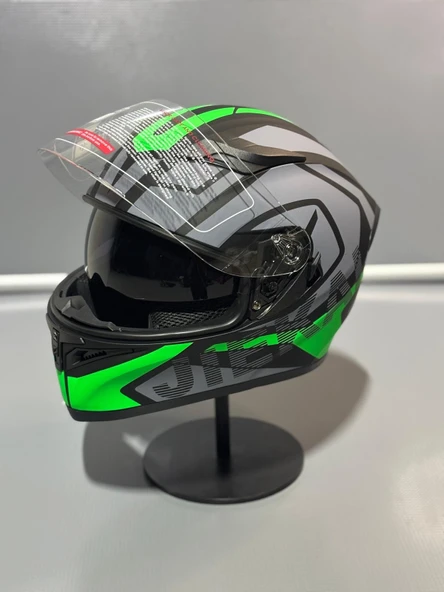 JK316 J1 GREEN Full Face Motosiklet Kaskı - 7