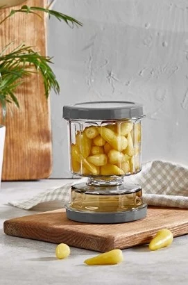 Vip Ahmet VPS-023 Sulu Peynir Zeytin ve Turşu Saklama Kabı 500 ml - 4