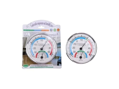 Monte Lua Analog Termometre- Nem Ölçer Oda Sıcaklık Ölçer - 1