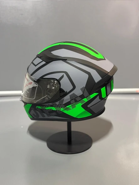 JK316 J1 GREEN Full Face Motosiklet Kaskı - 4