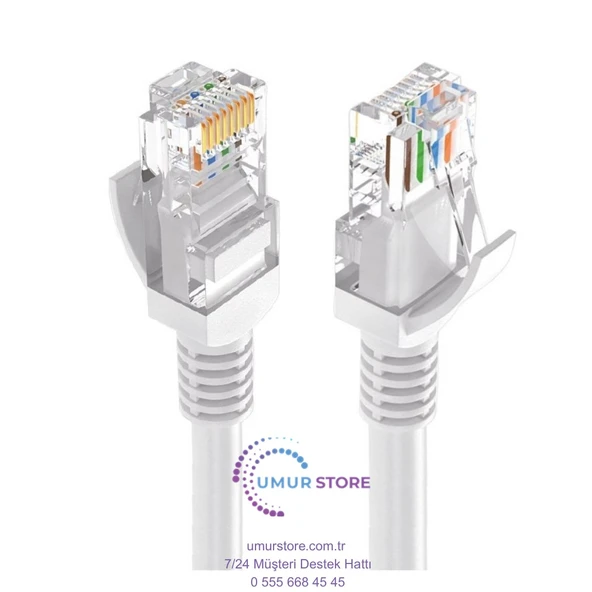 Kablo.cat5 2 Metre Gri Poşetli - Resim 2