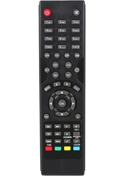 Korax   Mini Hd*hometech Neo Hd Max 5000*SUNPLUS Hd Uydu Kumanda (3150=10577) - 44N Siyah ürün görseli 1