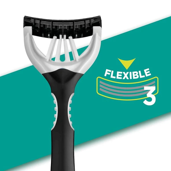 Wilkinson Sword Xtreme 3 Black Edition Comfort Erkek Kullan At Tıraş Bıçağı 4+2 - Resim 4