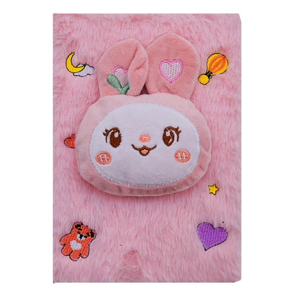 Gen-Of Süper Hayvanlar Peluş Hatıra Ve Not Defteri A5 Çizgili 80 Yaprak (PD106) - Resim 4