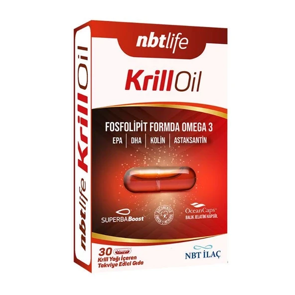 Nbt Life Krill Oil 30 Kapsül ürün görseli