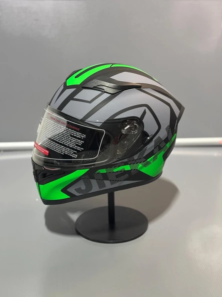 JK316 J1 GREEN Full Face Motosiklet Kaskı - 2