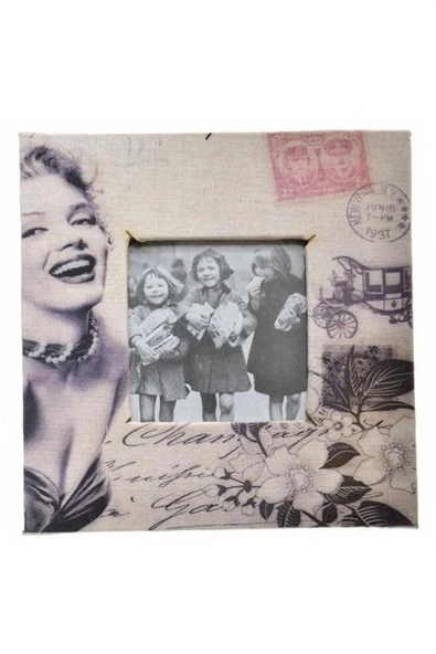 Decotown Marilyn Monroe Tasarım Ahşap Resim Fotoğraf Çerçevesi - Resim 3