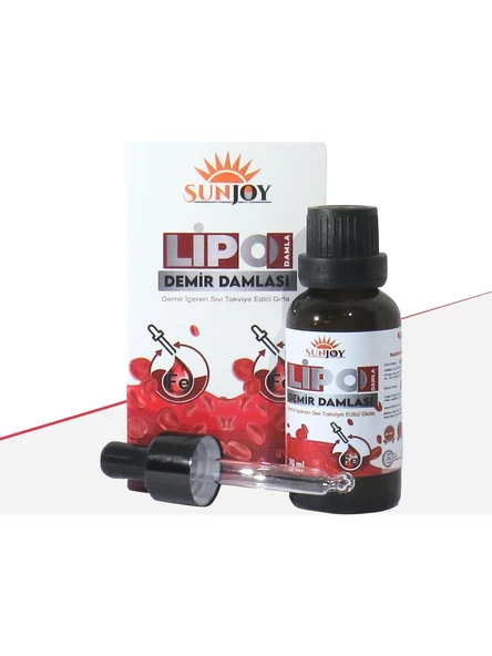Sunjoy Lipo Demir Damla 30 ml - 1
