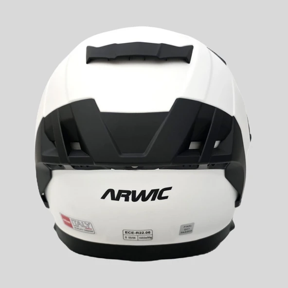 Arwic Mat Kapalı (Full Face) Motosiklet Kaskı – AR939 - 8