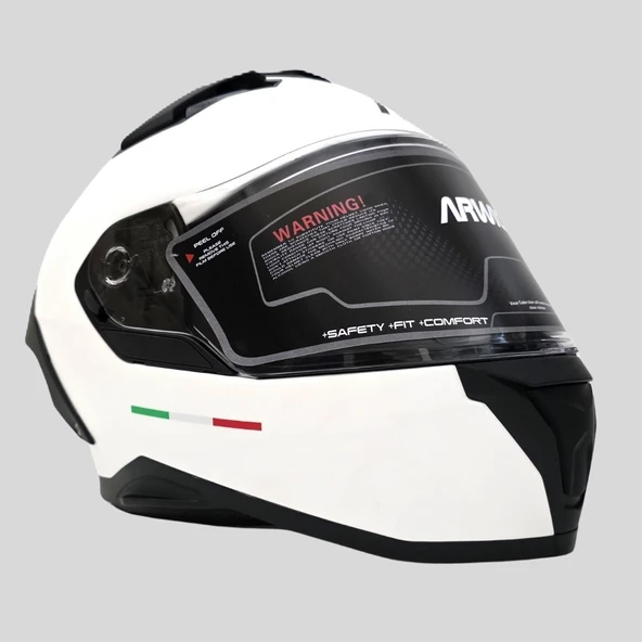 Arwic Mat Kapalı (Full Face) Motosiklet Kaskı – AR939 - 5