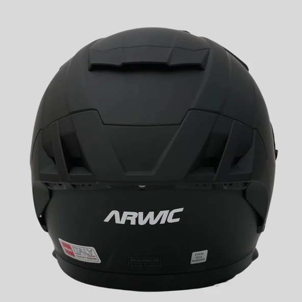 Arwic Mat Kapalı (Full Face) Motosiklet Kaskı – AR939 - 4
