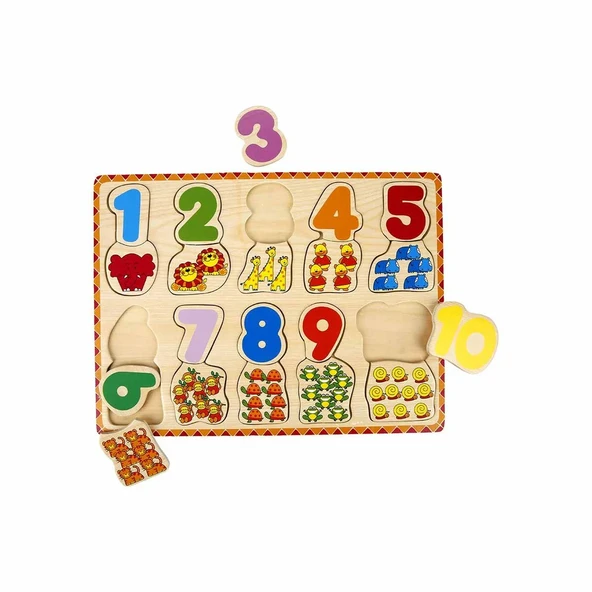 TAHTA BULTAK RAKAMLI HAYVANLAR - 2