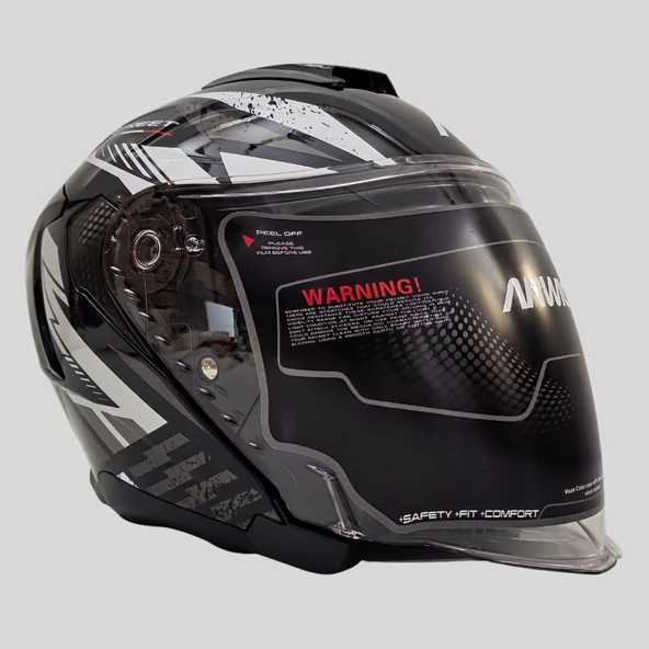 Arwic Street Model Yarım Motosiklet Kaskı – AR836 - 9