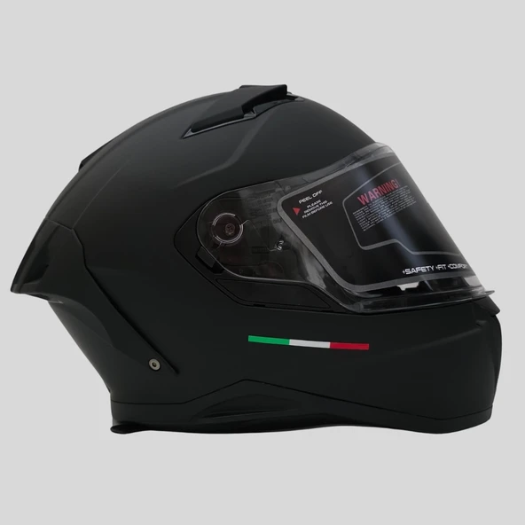 Arwic Mat Kapalı (Full Face) Motosiklet Kaskı – AR939 - 3