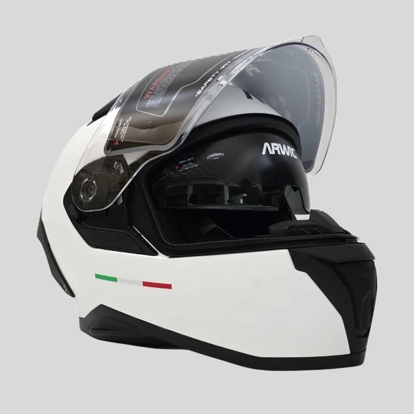 Arwic Mat Kapalı (Full Face) Motosiklet Kaskı – AR939 - 6