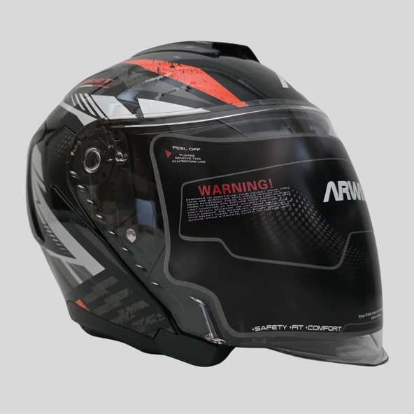 Arwic Street Model Yarım Motosiklet Kaskı – AR836 - 5