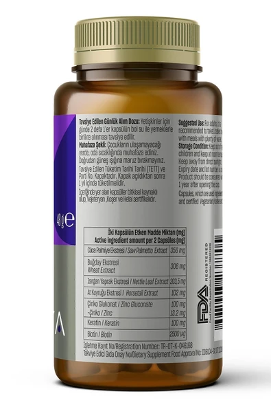 Talya Biotin Içeren Takviye Edici Gıda, 60 Kapsül - Resim 5