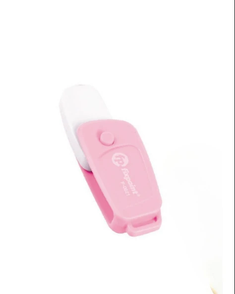 Fixpoint 0621 Pembe - Mor Açılır Anahtarlık Yumuşak Silgi (2 Adet) - 2