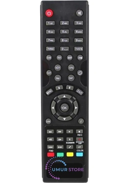 Korax Mini Hd Uydu Kumandası ürün görseli 1