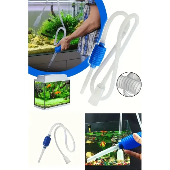 Periboia Akvaryum Dip Çekme Sifonu - 3