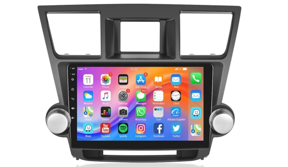 Navismart Multimedya - 4 Çekirdek İşlemci, 4GB RAM, 64GB HAFIZA Toyota Highlander (2009-2013) ile uyumlu ürün görseli