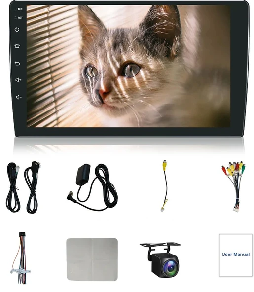 Navismart Multimedya - 4 Çekirdek İşlemci, 4GB RAM, 64GB HAFIZA Volkswagen Universal (2012+) ile uyumlu - 3