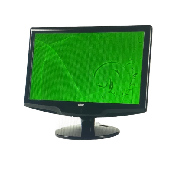 AOC 931SWL 18.5 İNÇ WİDESCREEN SİYAH 2 EL LCD MONİTÖR
