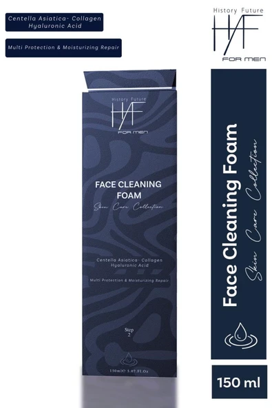 History And Future Erkek Yüz Temizleme Köpüğü Derinlemesine Temizlik Nemlendirici Etki Sabun Içermeyen Formül 150ml - 4