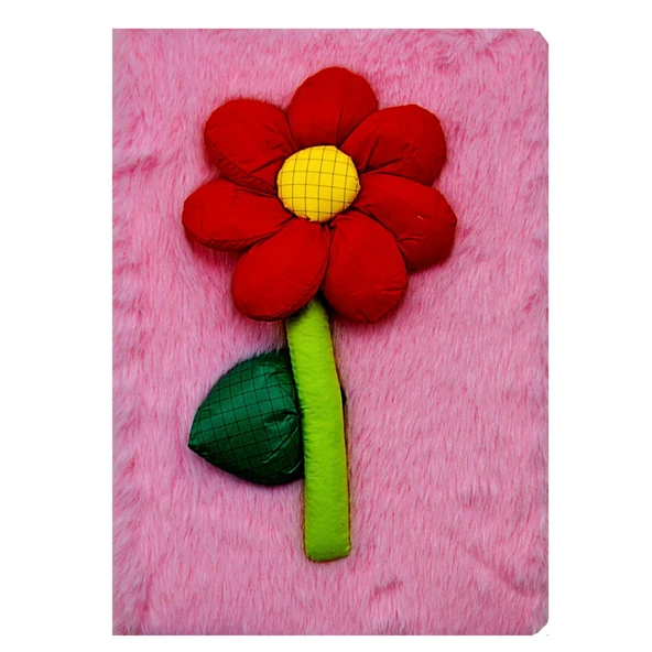 Gen-Of Papatya Peluş Hatıra Ve Not Defteri A5 Çizgili 80 Yaprak (PD109) ürün görseli