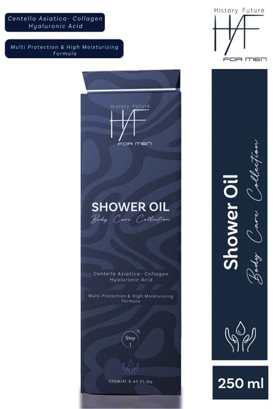History And Future Erkeklere Özel Derin Temizlik Ferahlatıcı Bakım Nemlendirici Etkili Besleyici Duş Jeli 250 ml - 4