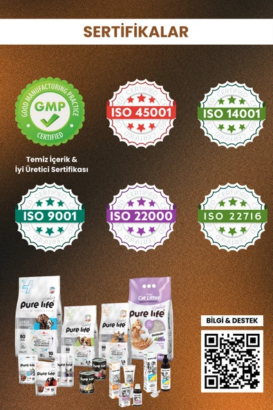 PURELİFE PLUS SOMONLU YETİŞKİN KEDİ MAMASI 10KG - 4