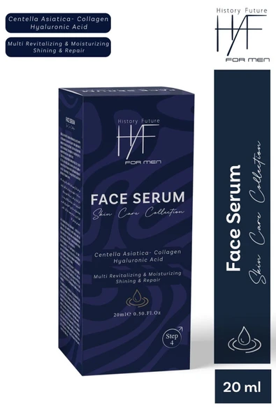 History And Future Yüz Serumu Erkeklere Özel Nemlendirici Yağ Dengesi Sağlayan Yaşlanma Karşıtı Etkili Yüz Serumu 20 ml - 4