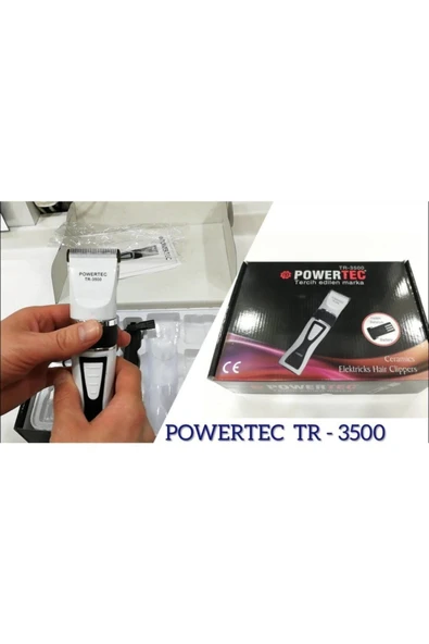 POWERTEC Tr3500 Tr-3500 Tıraş Makinesi 8 Tarak Çift Bataryalı 2 Yıl Garantili - 5