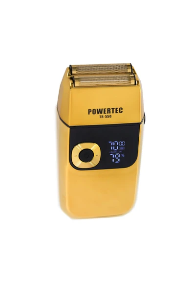POWERTEC Tr-550 Şarjlı Günlük Sakal Sinekkaydı Tıraş Hassas Düzeltici Döner Başlık - 2