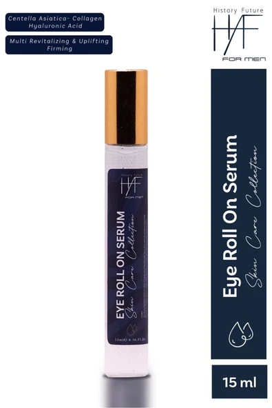 History And Future Erkeklere Özel Göz Roll-on Serum Kırışıklık Şişlik Ve Koyu Halkalara Karşı Etkili Hızlı Emilim 15ml - 2
