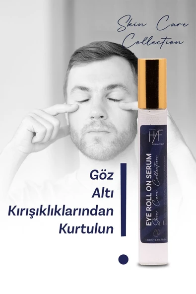 History And Future Erkeklere Özel Göz Roll-on Serum Kırışıklık Şişlik Ve Koyu Halkalara Karşı Etkili Hızlı Emilim 15ml - 5