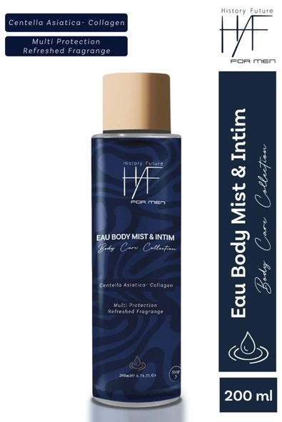 History And Future Erkek 3'lü Vücut Bakım Seti:temizleyici Duş Jeli Canlandırıcı Vücut Losyonu İntim Temizleyici Sprey - 5