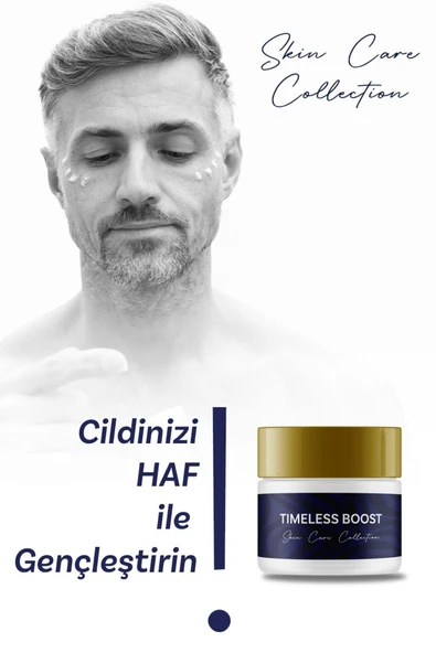 History And Future Erkeklere Özel Timeless Boost Yaşlanma Karşıtı Yüz Kremi Genç Canlı Ve Sağlıklı Cilt 50ml - 6