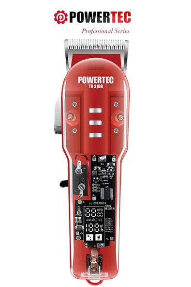 POWERTEC TR-3100 Profesyonel Şarjlı Saç Sakal Tıraş Makinesi ( 9100 RPM ) ürün görseli