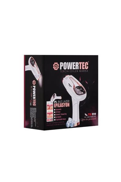 POWERTEC TR-999  IPL Buz Lazer Epilasyon 999.999 Atım Otomatik/Manuel Mod 9 Seviye - 7