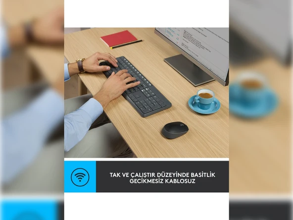 Logitech MK235 920-007925 Kablosuz Klavye Mouse Seti - 5