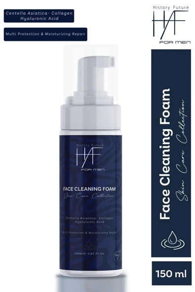 History And Future Erkek 5'li Yüz Bakım Seti:göz Roll-on Yüz Serumu Peeling Sabun Yüz Temizleme Köpüğü Yüz Bakım Kremi - 3