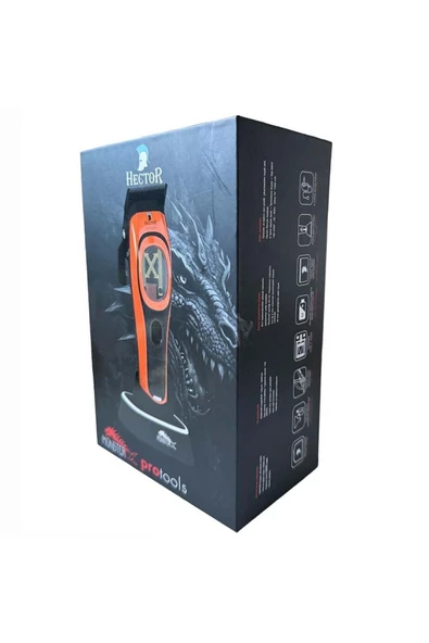 Hector MonsterX Professional Tıraş Makinesi Turuncu - Resim 7