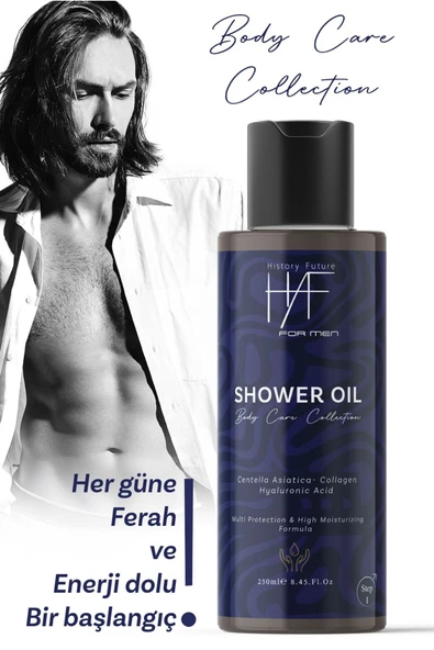 History And Future Erkeklere Özel Derin Temizlik Ferahlatıcı Bakım Nemlendirici Etkili Besleyici Duş Jeli 250 ml - 6