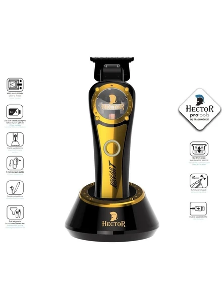 Hector Linear T Motor 11000 Devir Sıfırlama Tıraş Makinesi ürün görseli